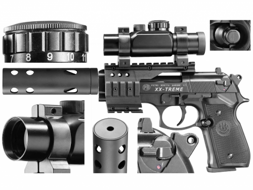 Wiatrówka Beretta M92 FS XX-Treme 4,5mm (419.00.51)