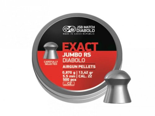 JSB - Śrut diabolo Exact Jumbo RS 5,52mm 500szt.