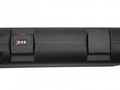 Kufer na bron Megaline 97x25x10cm czarny na szyfr