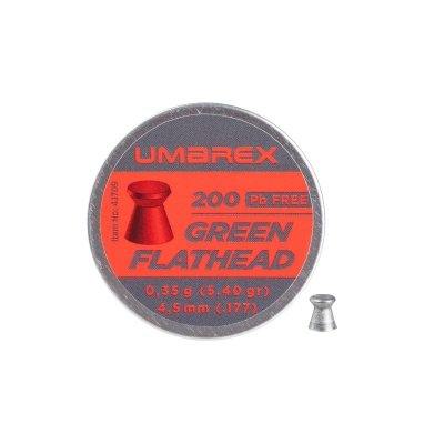Umarex - Śrut Green Flathead 4,5mm 200szt.