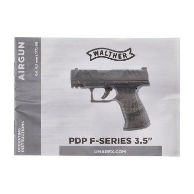 Wiatrówka CO2 Walther PDP F-serie 3,5" 4,5mm BB (5.8473)