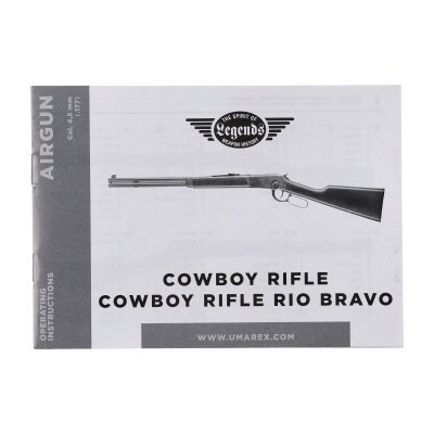 Wiatrówka Legends Cowboy Rifle 4,5 mm srebrna (5.8377)