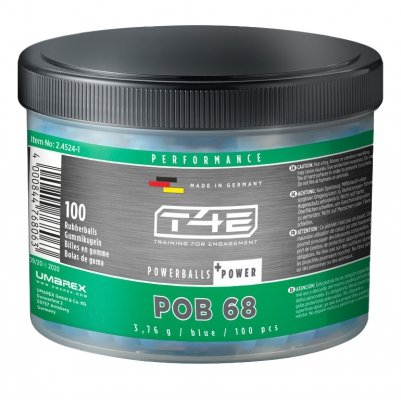 Umarex - Kulki gumowe T4E Performance POB .68/100szt. (2.4524-1)