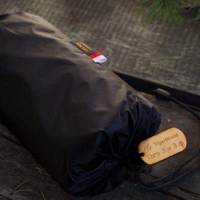 Tarp TigerWood T2 3x3m - czarny