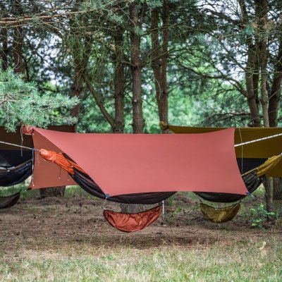 Tarp hamakowy Lesovik HEKSA - terra rosa