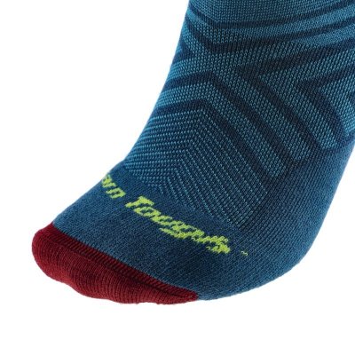 Skarpety niskie do biegania Darn Tough Run No Show Dark Teal
