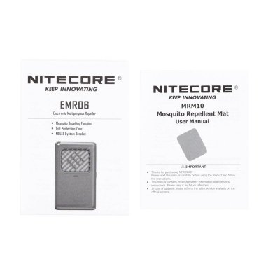 Odstraszacz komarów Nitecore EMR06 czarny