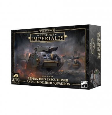 Legions Imperialis – Leman Russ Executioner and Demolisher Squadron