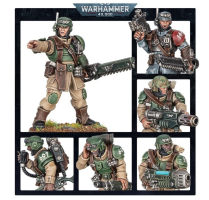 Astra Militarum - Cadian Shock Troops
