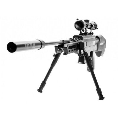 Black Ops - Wiatrówka Sniper 5,5mm z lunetą 4x32
