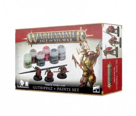Orruk Warclans - Gutrippaz + Paints Set