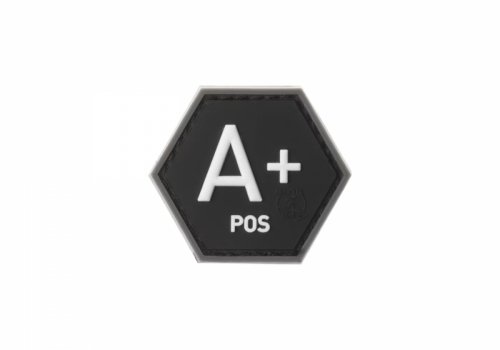 Naszywka - Bloodgroup Hexagon Rubber Patch A Pos 