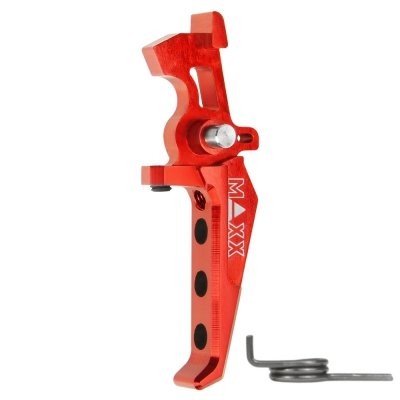 Język spustowy CNC Aluminum Advanced Speed Trigger (Style E) - Czerwony