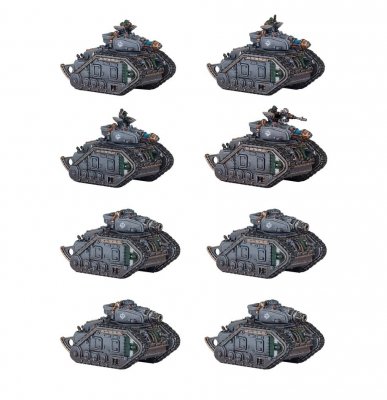 Legions Imperialis – Leman Russ Executioner and Demolisher Squadron