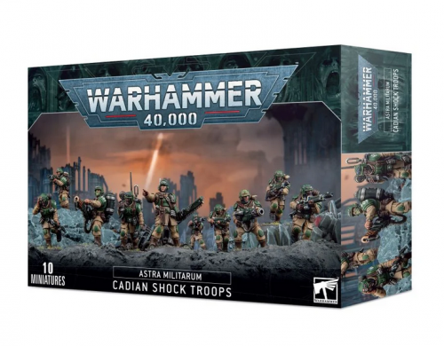 Astra Militarum - Cadian Shock Troops