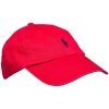 Ralph Lauren czapka z daszkiem unisex czerwona
