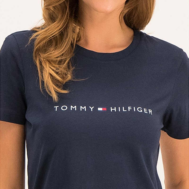 Tommy Hilfiger t-shirt koszulka damska bluzka - WYPRZEDAŻ ODZIEŻ DAMSKA