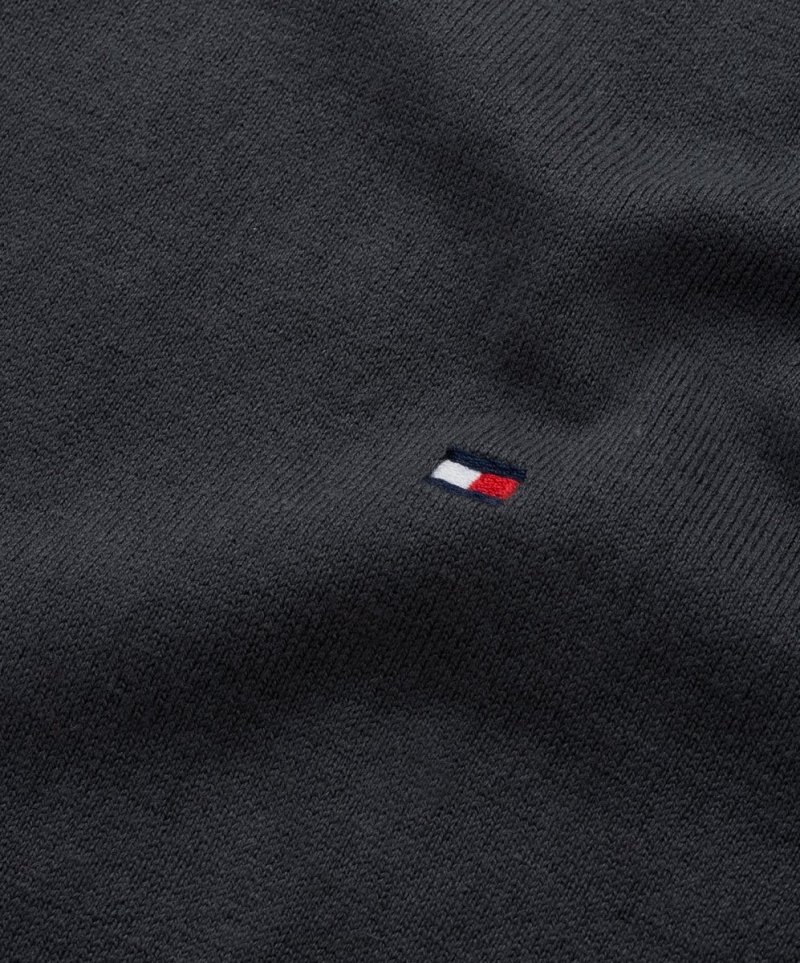 Tommy Hilfiger sweter męski grafitowy c-nk