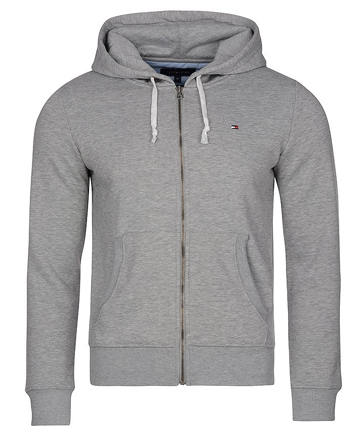 BLUZA MĘSKA TOMMY HILFIGER DENIM SZARA