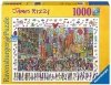 Puzzle 1000 Ravensburger 190690 James Rizzi - Times Square