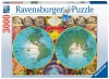 Puzzle 3000 Ravensburger 170746 Antyczna Mapa Świata