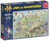 Puzzle 1500 Jumbo 20026 Jan van Haasteren - Klub Bilardowy