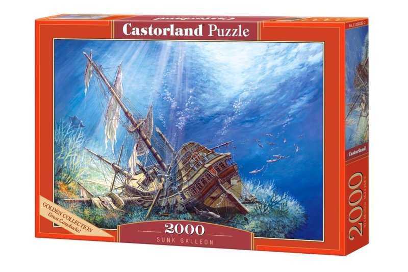 Puzzle 2000 Castorland C-200252 Sunk Galleon
