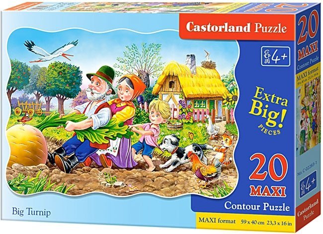 Puzzle 20 Maxi Castorland C-02283 Rzepka - Big Turnip