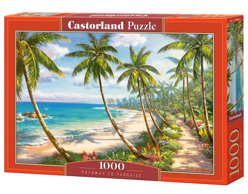 Puzzle 1000 Castorland C-104666 Plaża - Droga do Raju