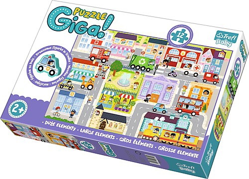 Puzzle Baby Gigantic Trefl T-90754 Miasto