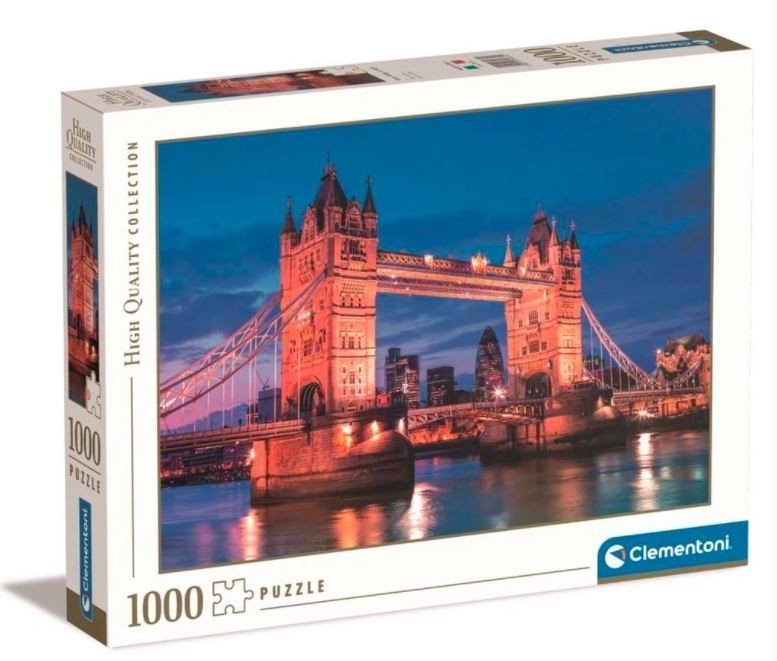 Puzzle 1000 Clementoni 39674 Tower Bridge w Nocy