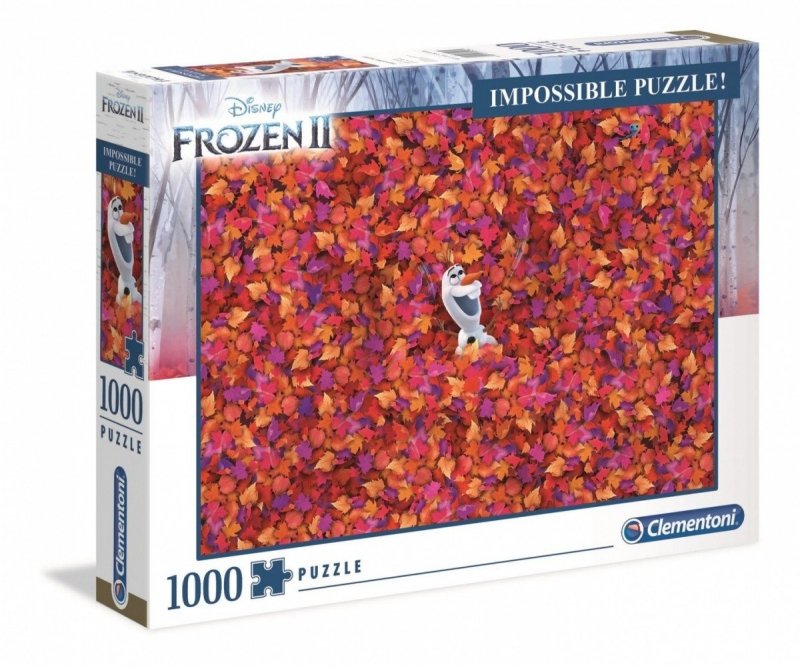 Puzzle 1000 Clementoni 39526 Impossibile - Frozen 2