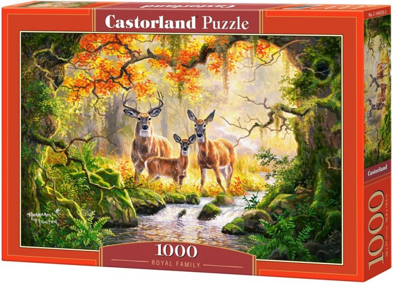 Puzzle 1000 Castorland 104253 Jelenie - Rodzina Królewska