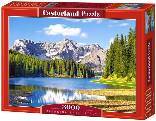 Puzzle 3000 Castorland C-300198 Misurina Lake, Italy