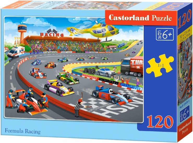 Puzzle 120 Castorland B-13470 Tor Wyścigowy