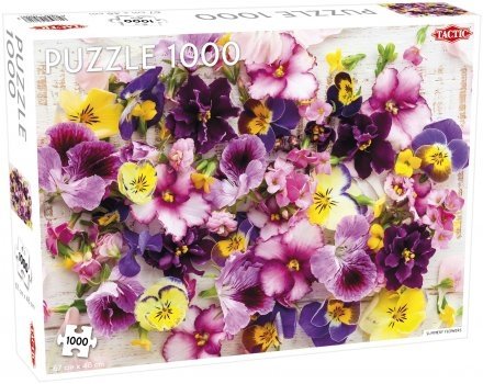 Puzzle 1000 Tactic 58278 Letnie Kwiaty