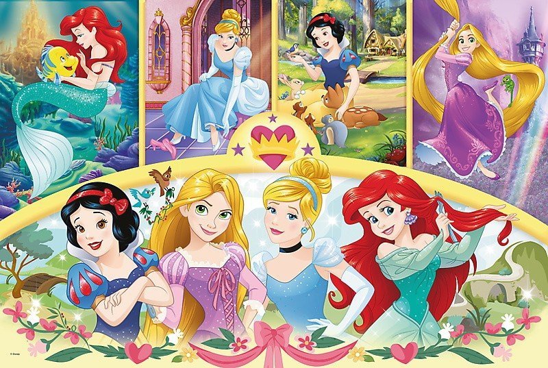 Puzzle 24 Maxi Trefl 14294 Księżniczki Disneya - Magia Wspomnień