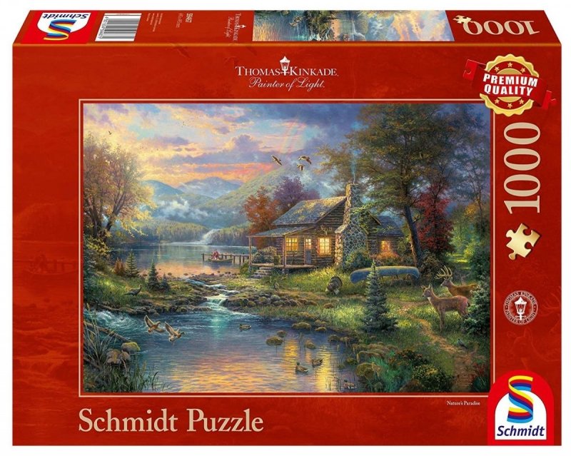 Puzzle 1000 Schmidt 59467 Thomas Kinkade - Cud Natury
