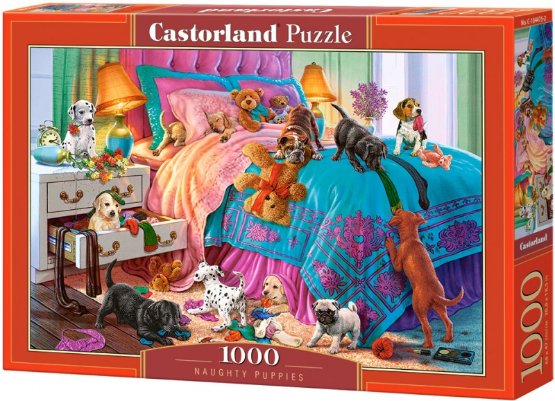 Puzzle 1000 Castorland 104475 Zabawa w Sypialni