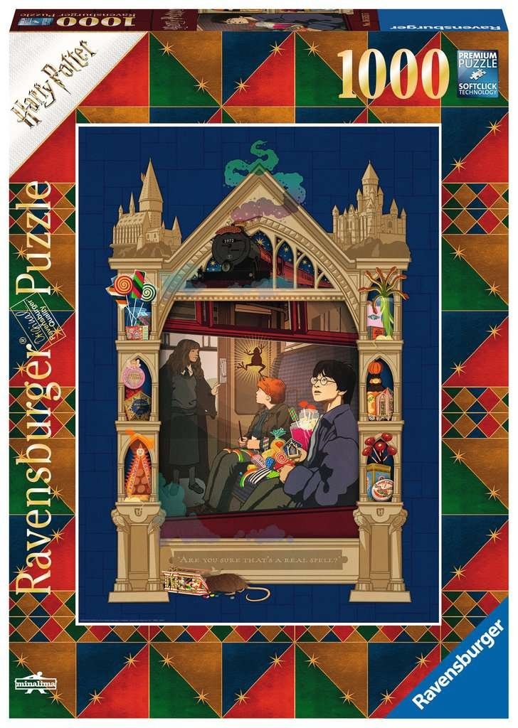 Puzzle 1000 Ravensburger 165155 Harry Potter - w Drodze do Hogwartu