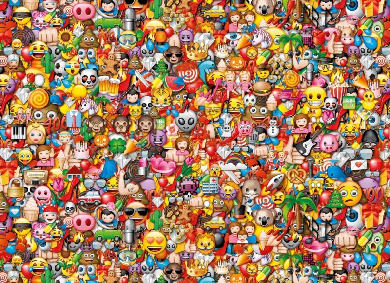 Puzzle 1000 Clementoni 39388 Emoji