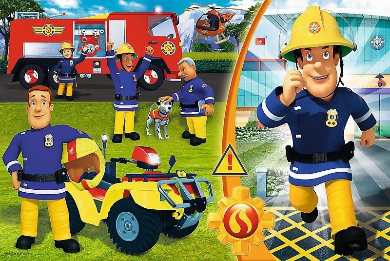 Puzzle 24 Maxi Trefl 14290 Dzielny Strażak Sam