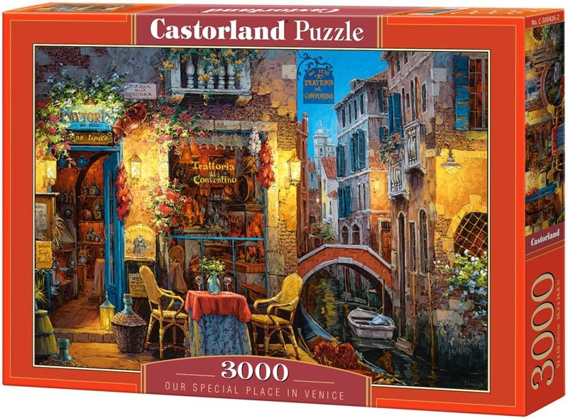 Puzzle 3000 Castorland C-300426 Specjalne Miejsce w Wenecji