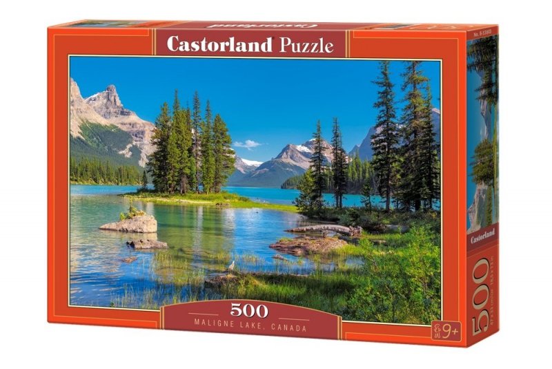 Puzzle 500 Castorland B-53803 Jezioro Maligne - Kanada