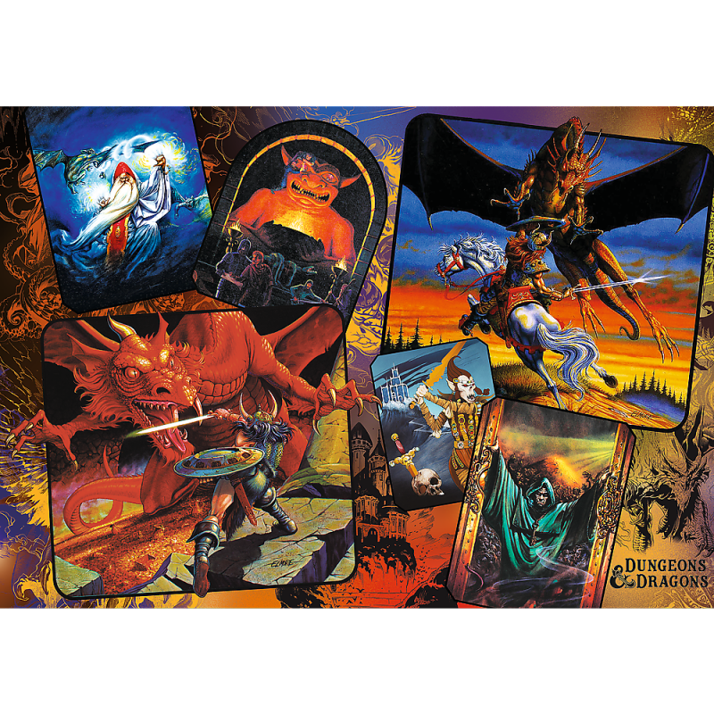 Puzzle 1000 Trefl 10739 Początki Dungeons &amp; Dragons