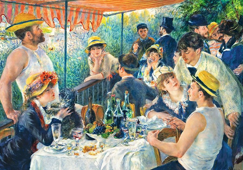 Puzzle 1000 Trefl 10499 Art Collection - Śniadanie Wioślarzy