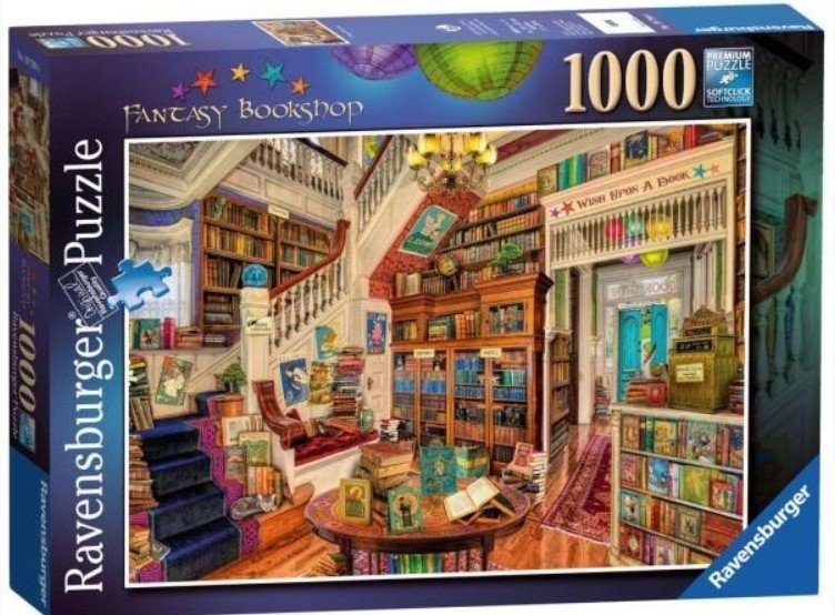 Puzzle 1000 Ravensburger 19799 Fantastyczna Księgarnia