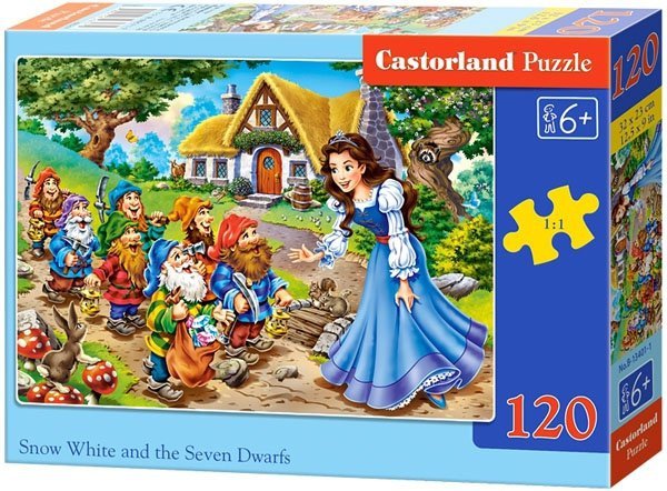 Puzzle 120 Castorland B-13401 Królewna Śnieżka