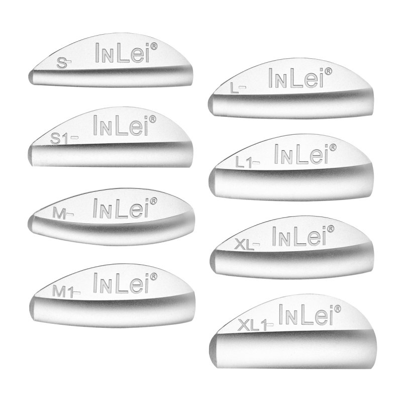 Wałki/Formy silikonowe InLei® Total (8 rozmiarów)