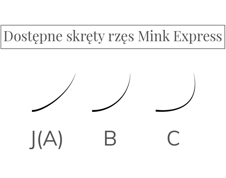 Rzęsy Mink Express Mini by Noble Lashes